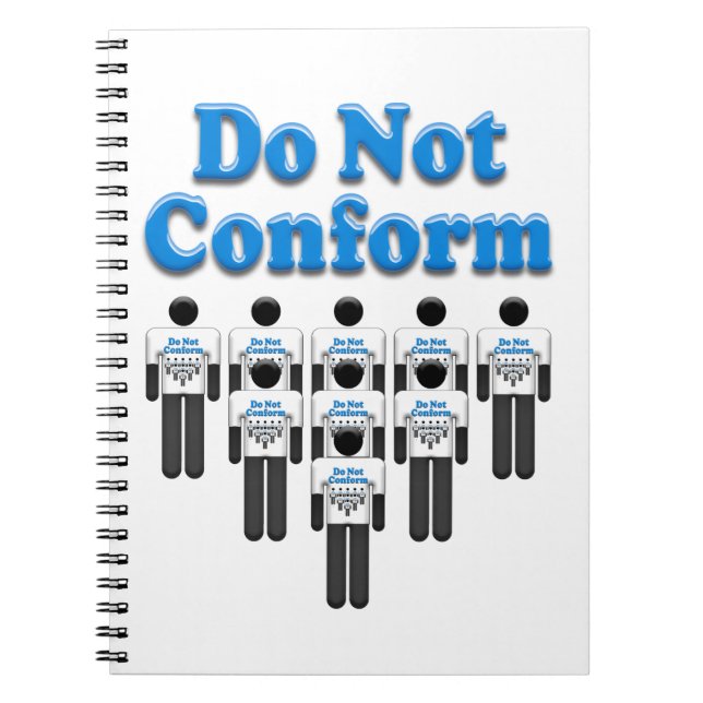 Do Not Conform Notebook (Front)