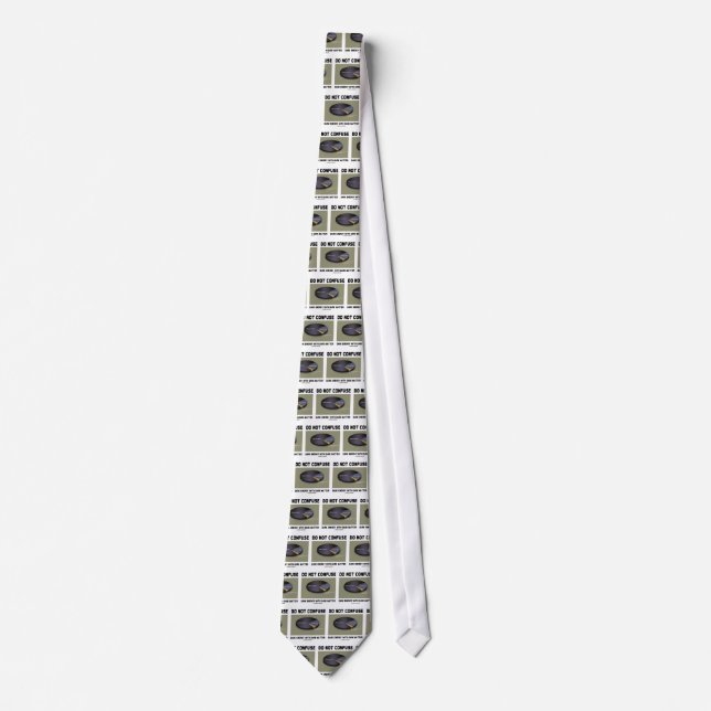 Do Not Confuse Dark Energy With Dark Matter Tie (Front)