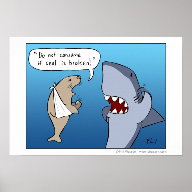 Do not consume if seal is broken - Poster (Front)