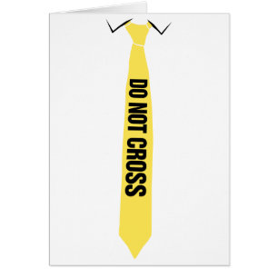 Do Not Cross Card