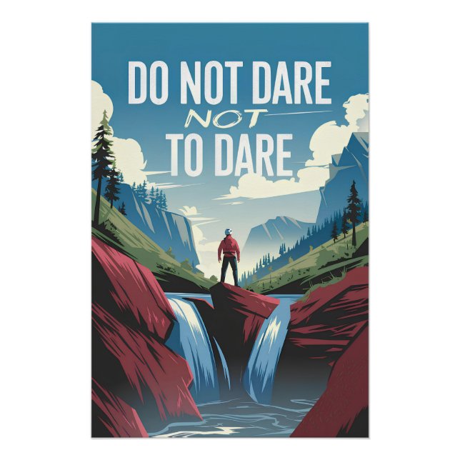 Do not dare not to dare poster (Front)