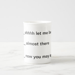 Do not disturb cup of joe