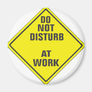 DO NOT DISTURB CUSTOM PRO SIGN FOR ANYONE MAGNET