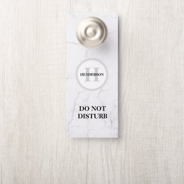 Do Not Disturb Door Hanger (On Knob)