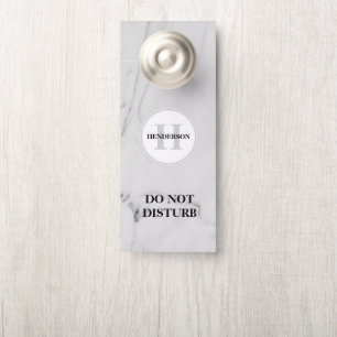 Do Not Disturb Door Hanger