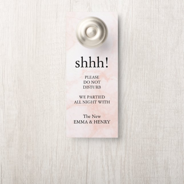 Do Not Disturb Door Hanger (On Knob)