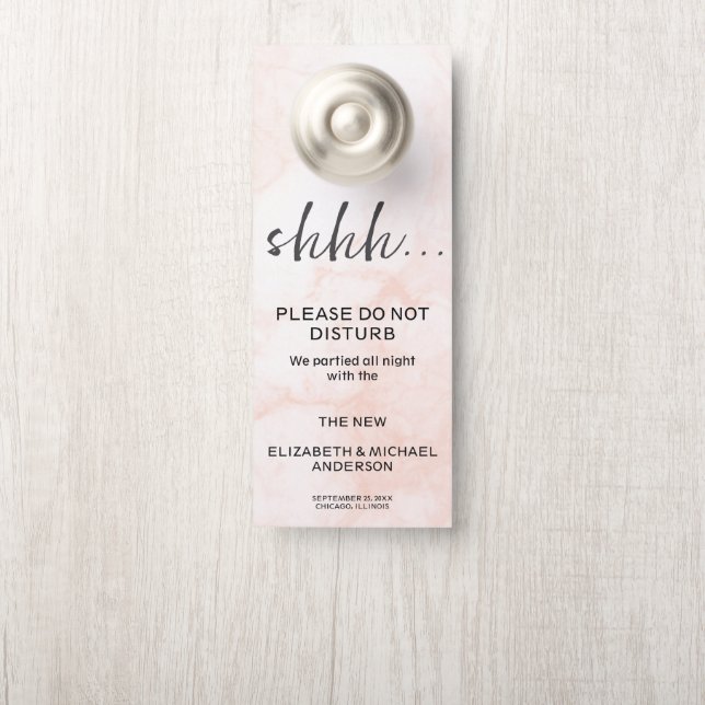 Do Not Disturb Door Hanger (On Knob)