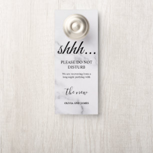 Do Not Disturb Door Hanger