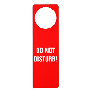 Do not disturb door hangers