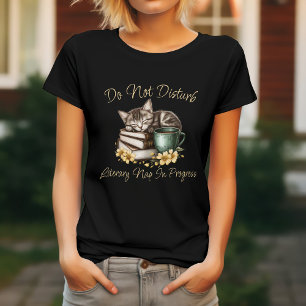 Do Not Disturb Funny Cat T-Shirt