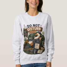 Do Not Disturb Goose Peace Silence Snacks Funny