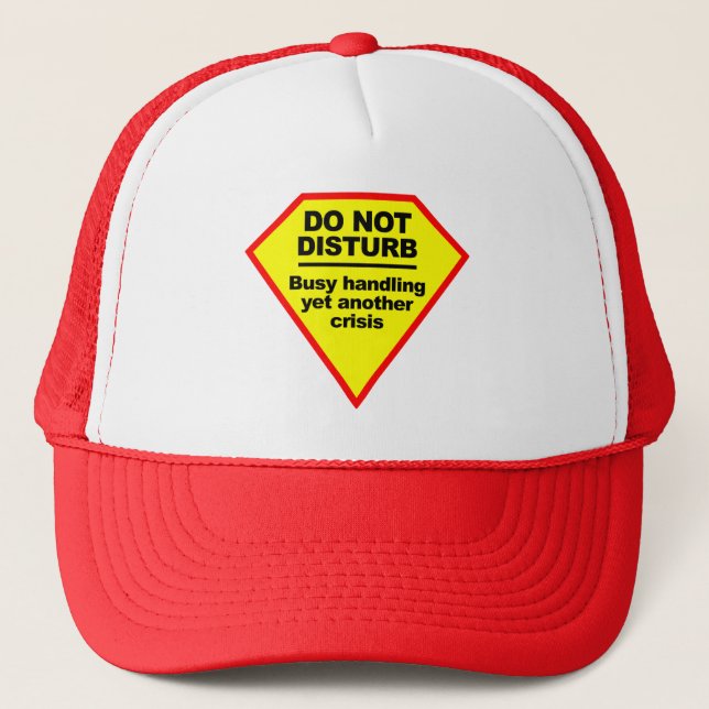 Do Not Disturb hat (Front)