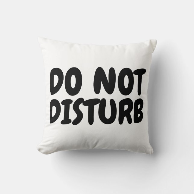 DO NOT DISTURB PILLOWS (Front)