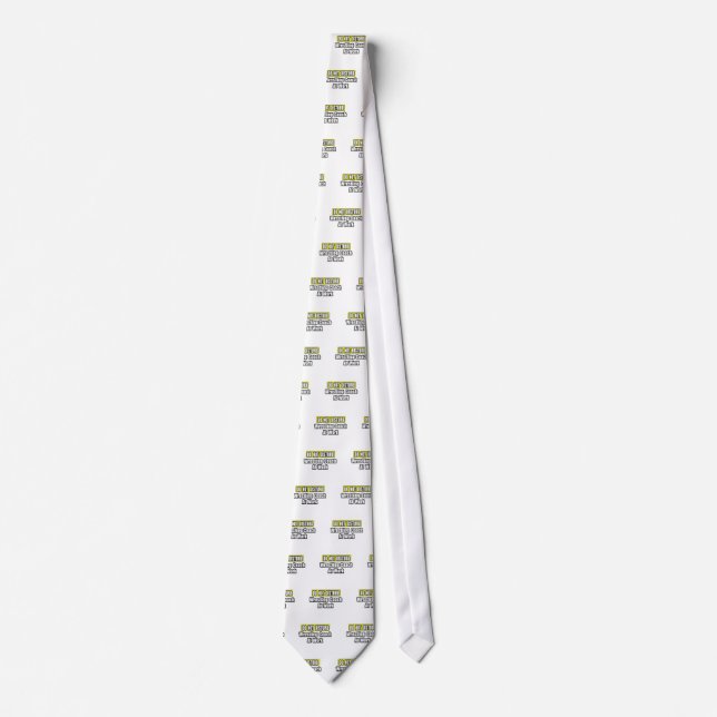 Do Not Disturb...Wrestling Coach At Work Tie (Front)