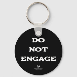 Do Not Engage Keychain