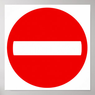Do Not Enter Sign (Poster)