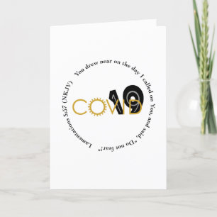Do Not Fear COVID 19 Thinking of You Card