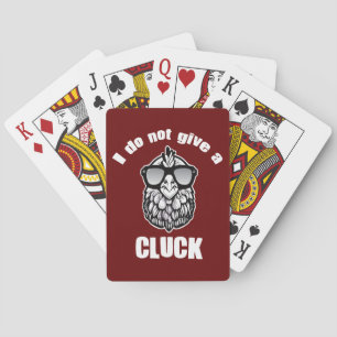 Do Not Give a Cluck Playing Cards