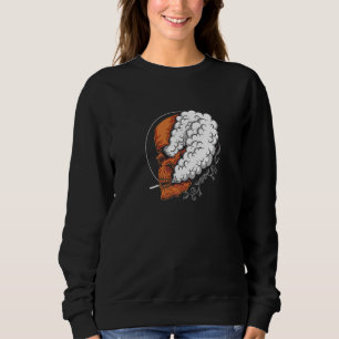 do not give me a cigarette  Quote FRONT & BACK Sku Sweatshirt