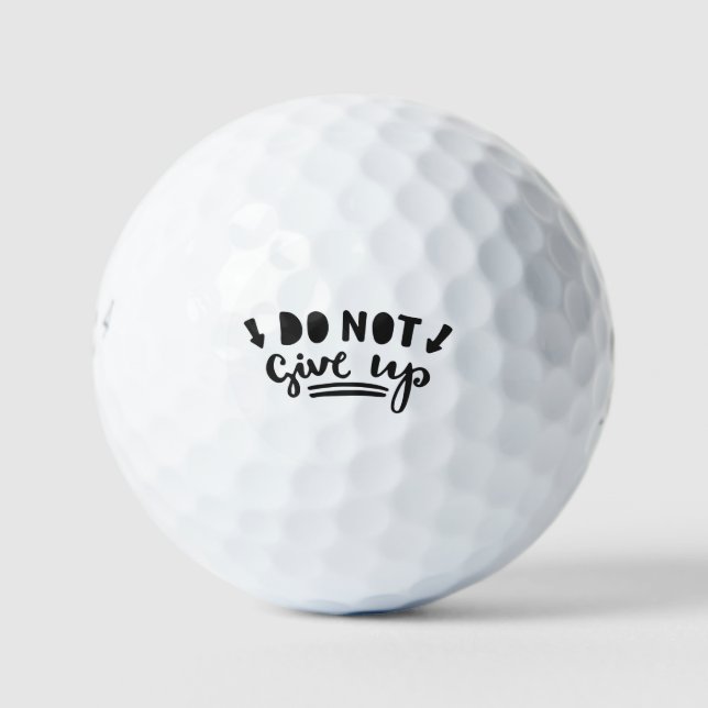 Do Not Give Up Golf Balls (Front)