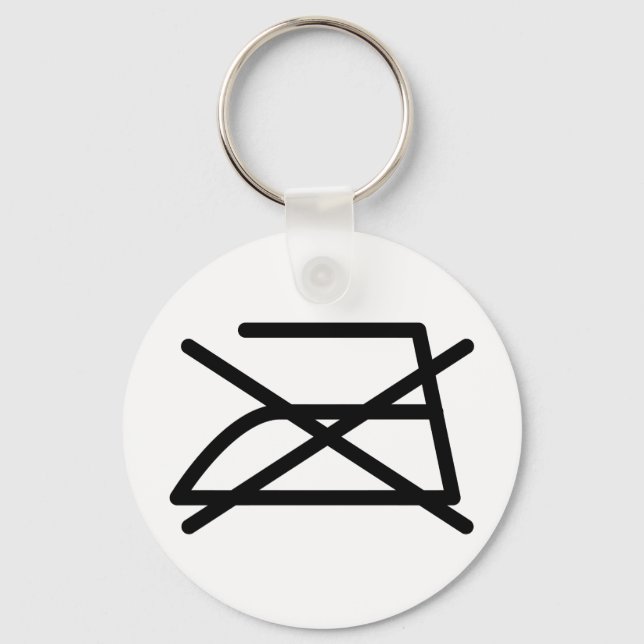 DO NOT IRON! KEYCHAIN (Front)