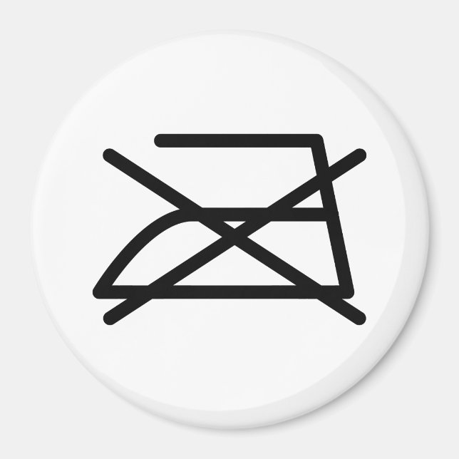 DO NOT IRON! MAGNET (Front)