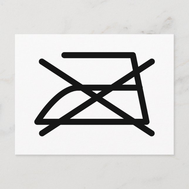 DO NOT IRON! POSTCARD (Front)