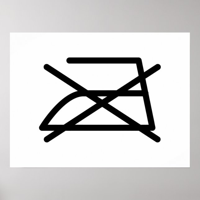 DO NOT IRON! POSTER (Front)