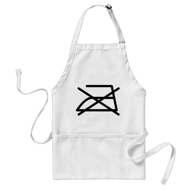 DO NOT IRON! STANDARD APRON (Front)