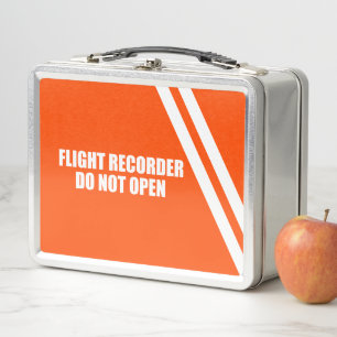 DO NOT OPEN FDR METAL LUNCH BOX