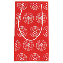 Do Not Open Until December 25 Red Gift Bag