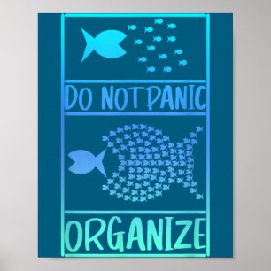 Do Not Panic Organise Not Panic Poster