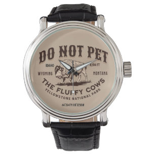 Do Not Pet the Fluffy Cows Yellowstone National 3  Watch