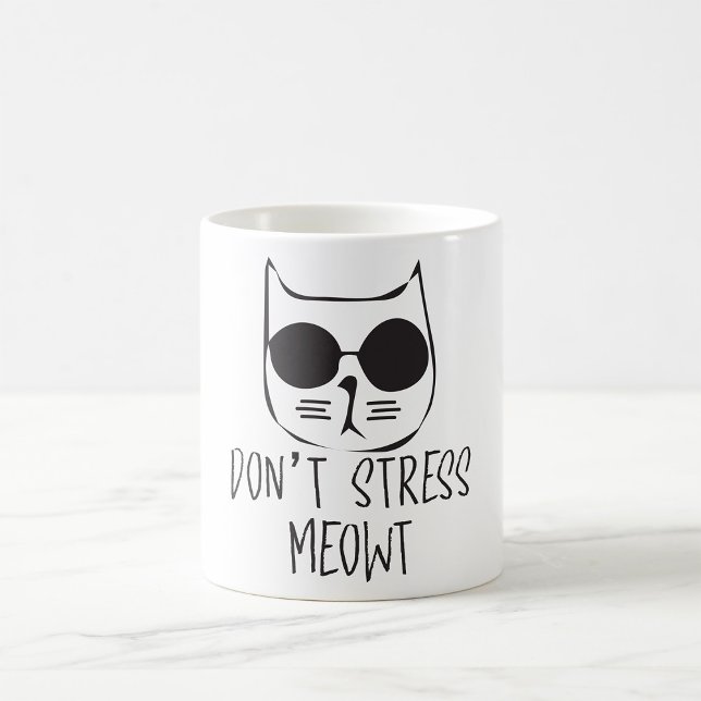 Do Not Stress Meowt Coffee Mug (Creator Uploaded)