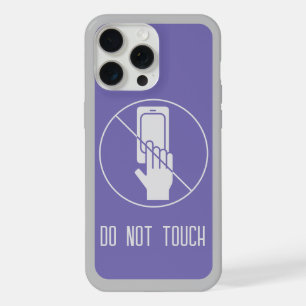 Do not touch design for iphone 15 iPhone 15 pro max case