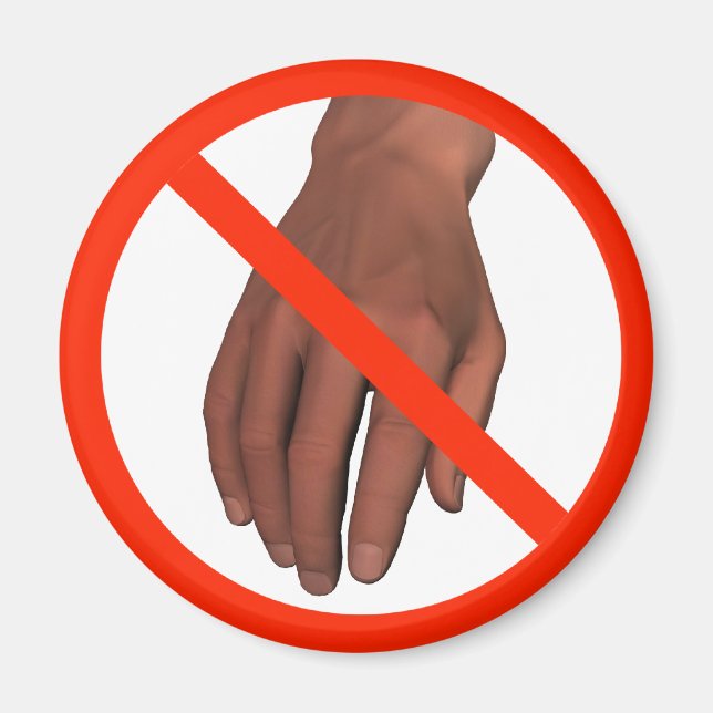Do Not Touch! Magnet (Front)