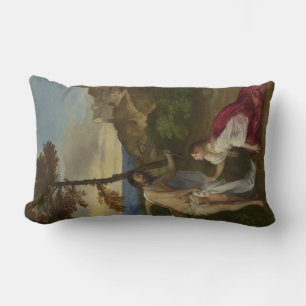 Do Not Touch Me (by Titian) Lumbar Pillow