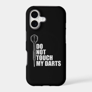 Do Not Touch My Darts Warning Dart Player Humour