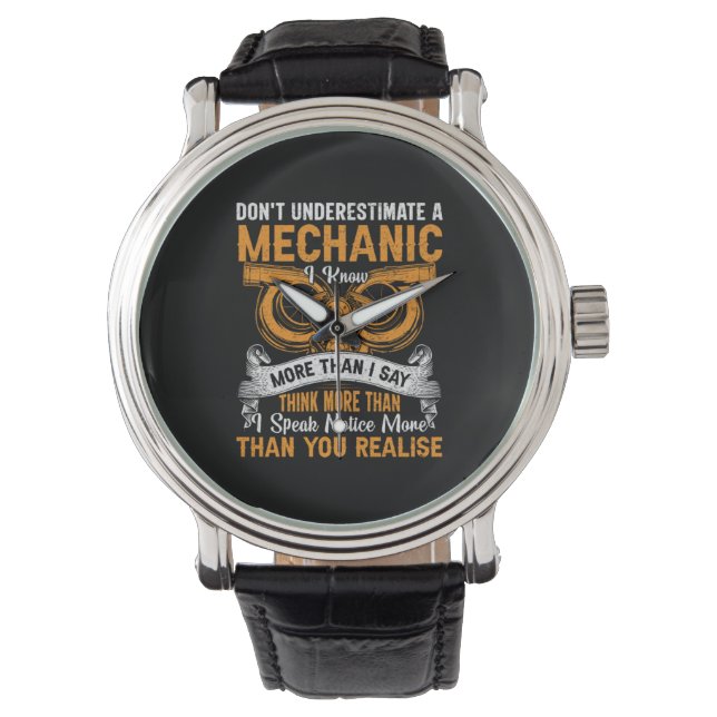 Do Not Underestimate Mechanic Watch (Front)
