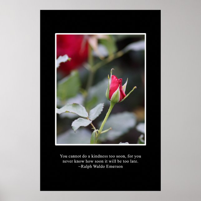 Do not wait too long to do kindness poster (Front)