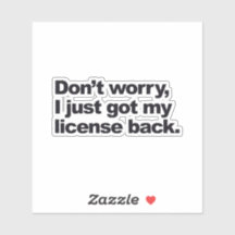 Do Not Worry About My Work License