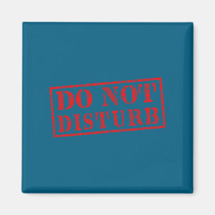 Do Person Mens Not Disturb Sign Humour Magnet