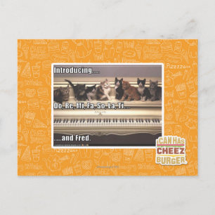 Do, Re, Mi, Fa, So, La, Ti, Fred Postcard