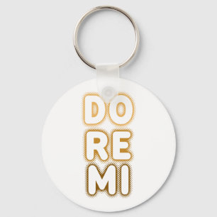 Do Re Mi Musical Scale Keychain