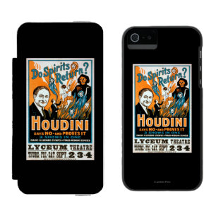 Do Spirits Return? Houdini Says NO - Proves It Incipio Watson™ iPhone 5 Wallet Case