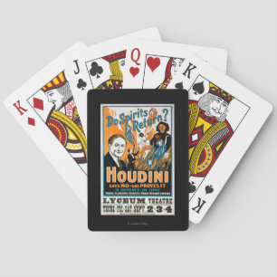 Do Spirits Return? Houdini Says NO - Proves It Playing Cards