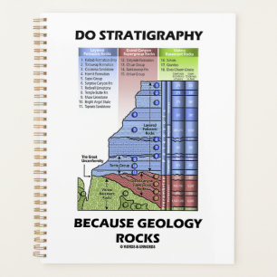 Do Stratigraphy Because Geology Rocks Grand Canyon Planner