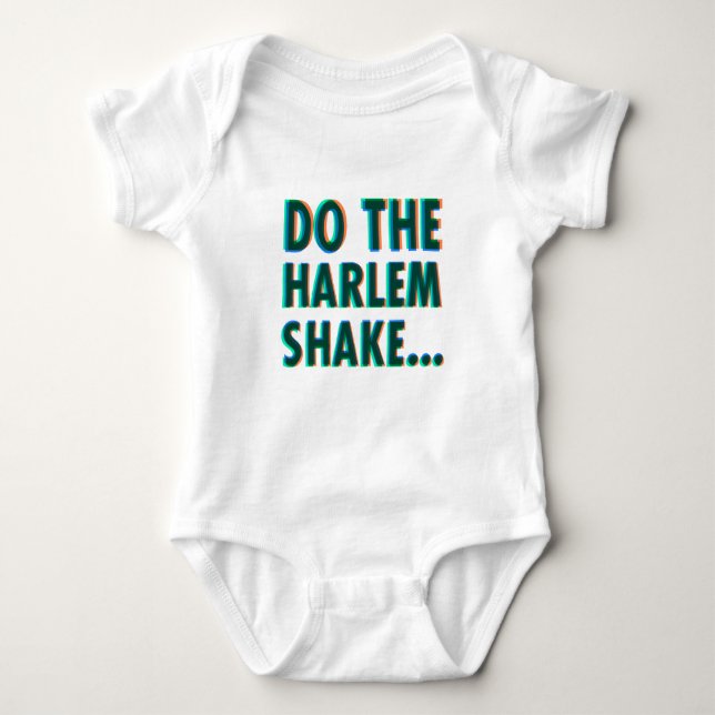Do the Harlem Shake Baby Bodysuit (Front)