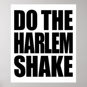 Do The Harlem Shake Poster