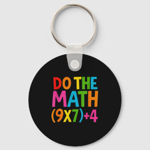 Do The Math 67 Meme 6 7 Funny Six Seven  Keychain